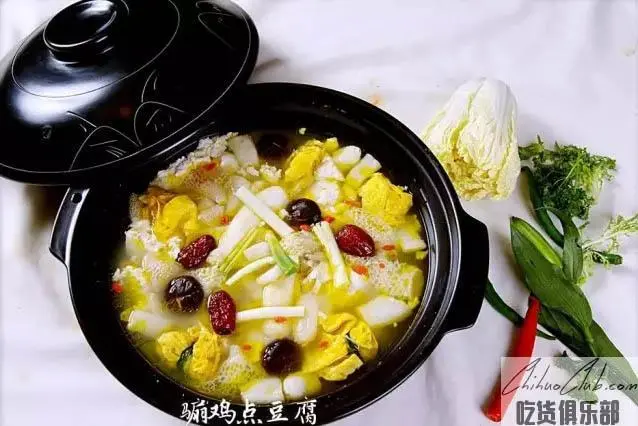 骟鸡点豆腐